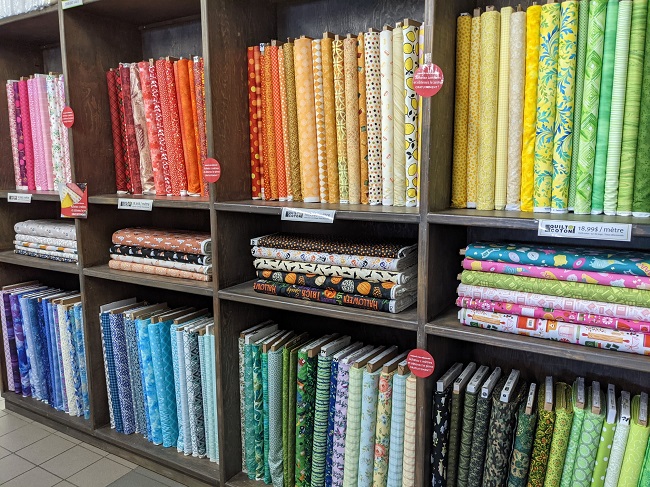 Local craft fabric shops St Petersburg beads crochet your area